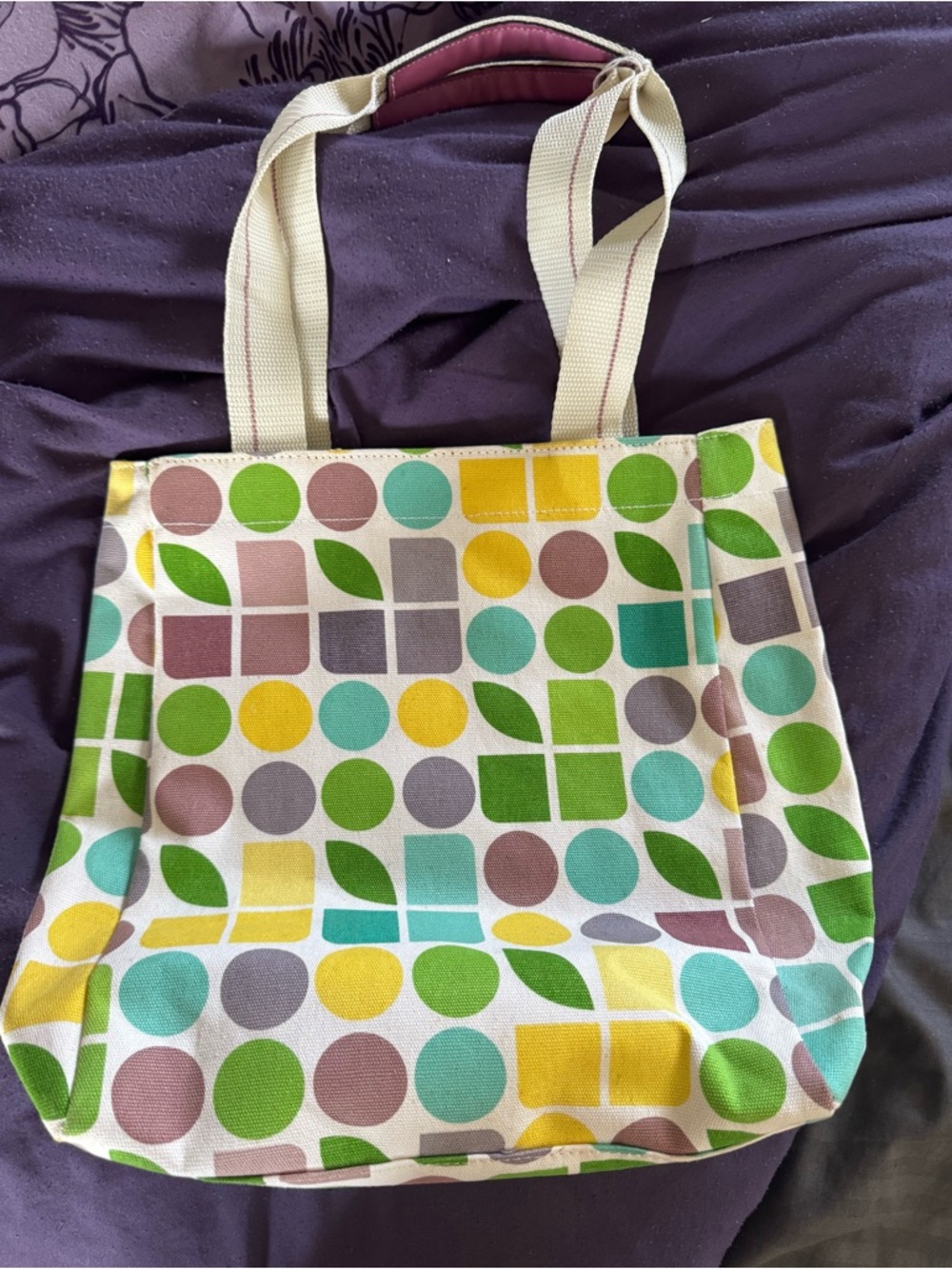 Biolage Colorful Geometric Tote